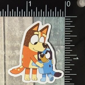 🌀10/$10🌀 Cute Bluey & Bingo Reusable Waterproof Vinyl Sticker Decal